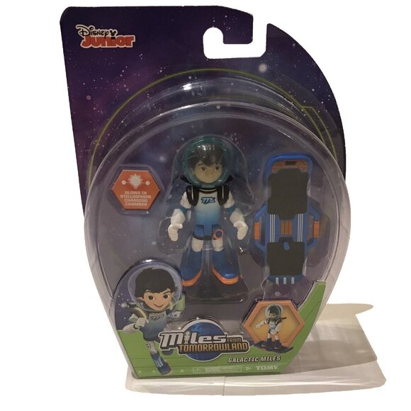 Disney Junior Miles From Tomorrowland Small Figures Set of 3 Miles Pipp Loretta - Picture 2 of 10